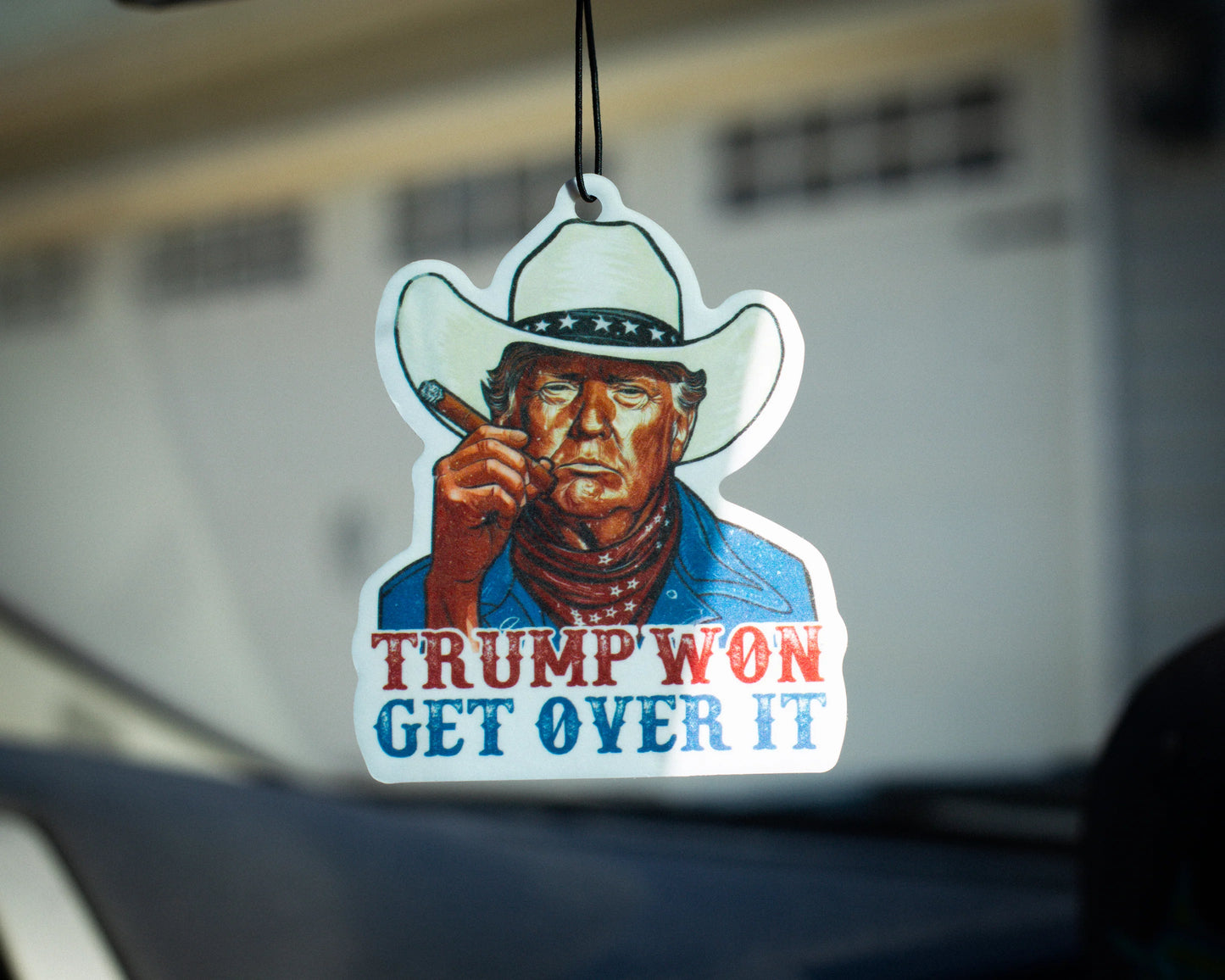 Trump Won Air Freshener | Black Ice