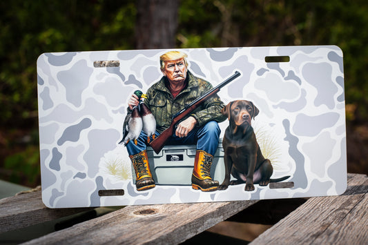 Trump Hunt Vehicle Tag