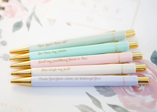 Hymn Pen Set