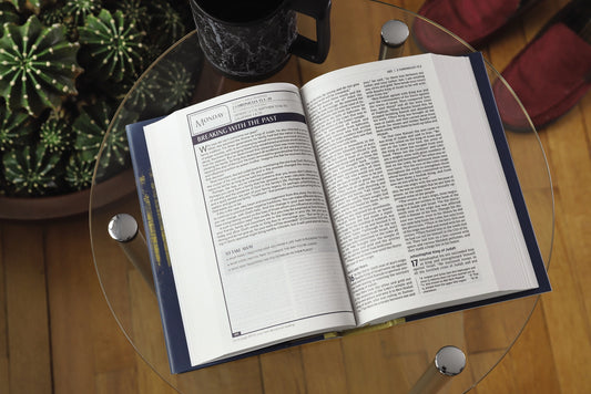 Men's Hardcover NIV Devotional Bible