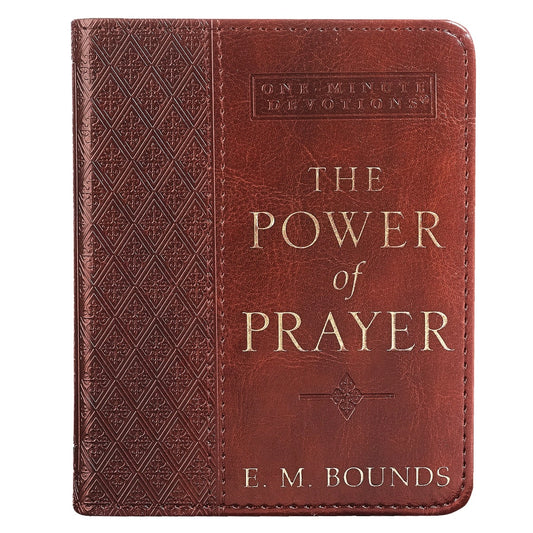 The Power of Prayer One Minute Devotions Faux Leather