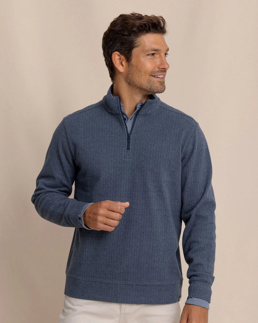 Adler Lane Quarter Zip | Dress Blue