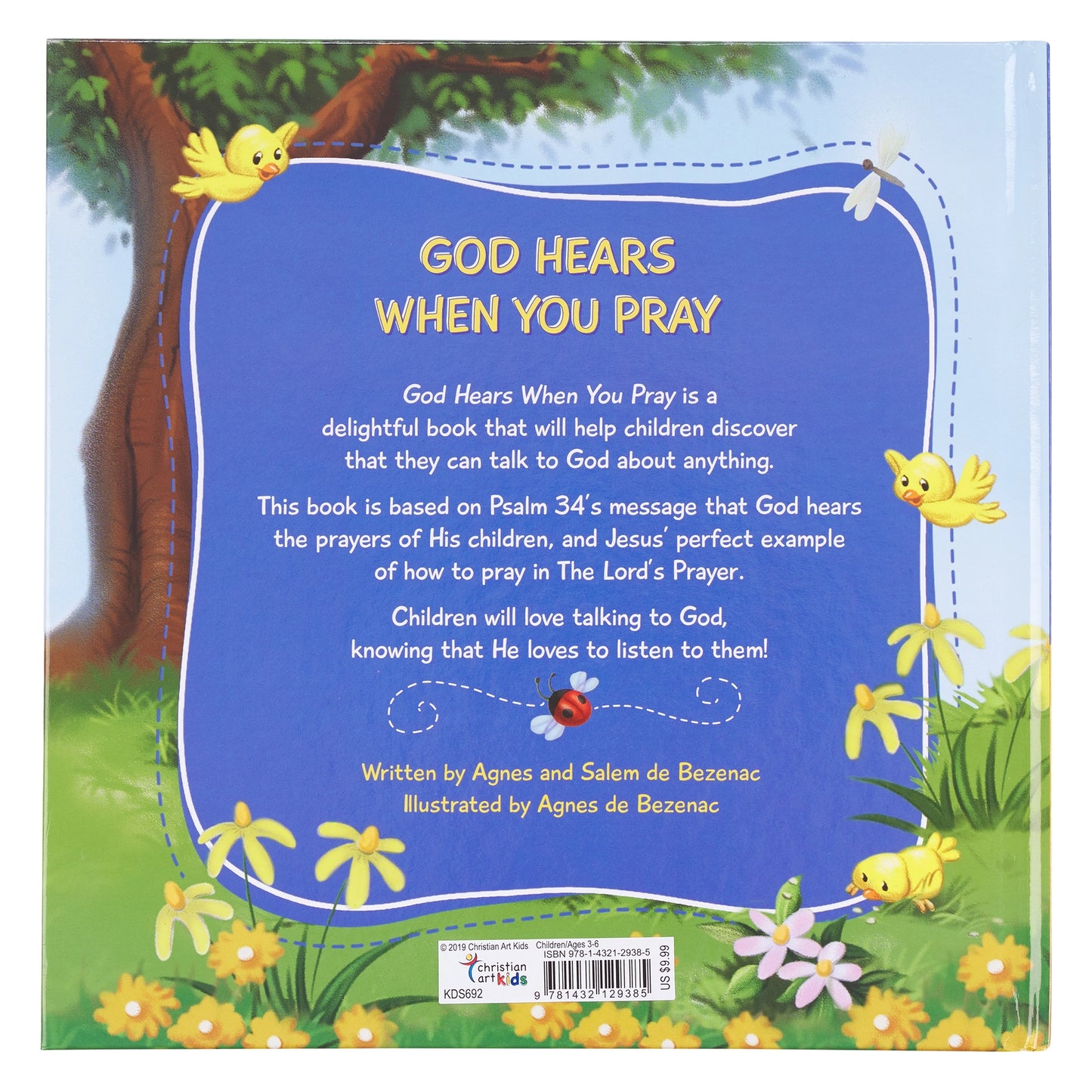 God Hears You When You Pray Hardcover Children's Book