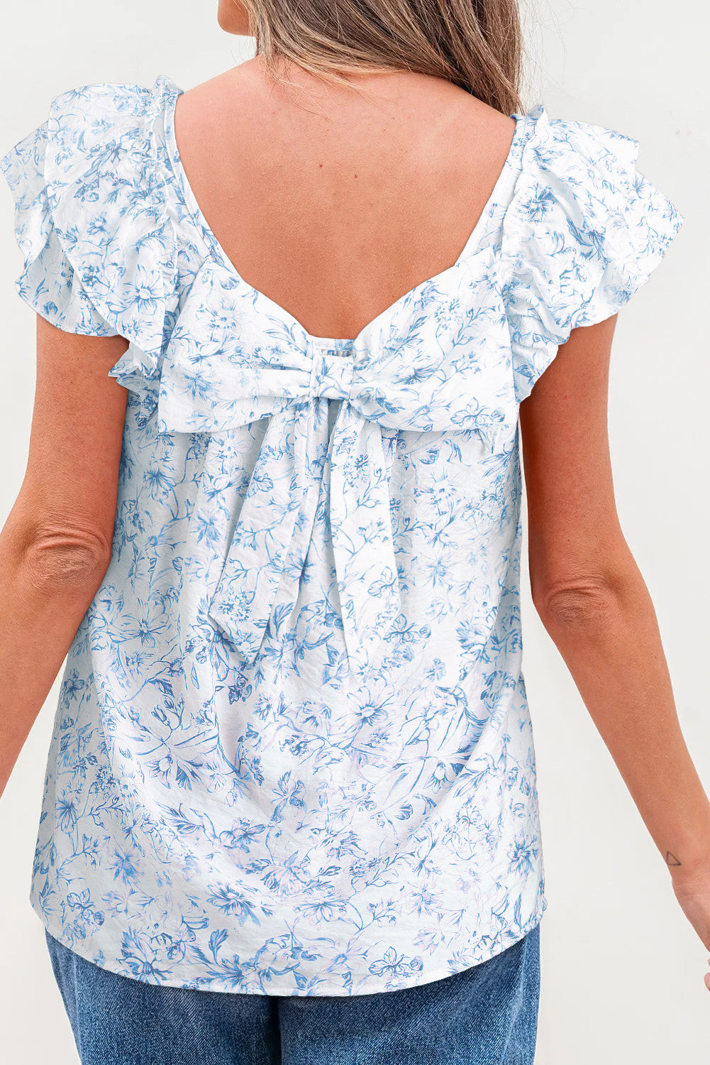 Sweet Caroline Top | Blue