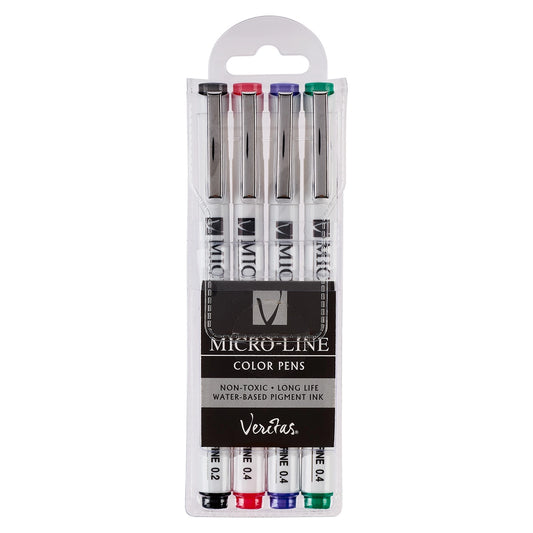 Micro-Line Color Pens 4 Piece