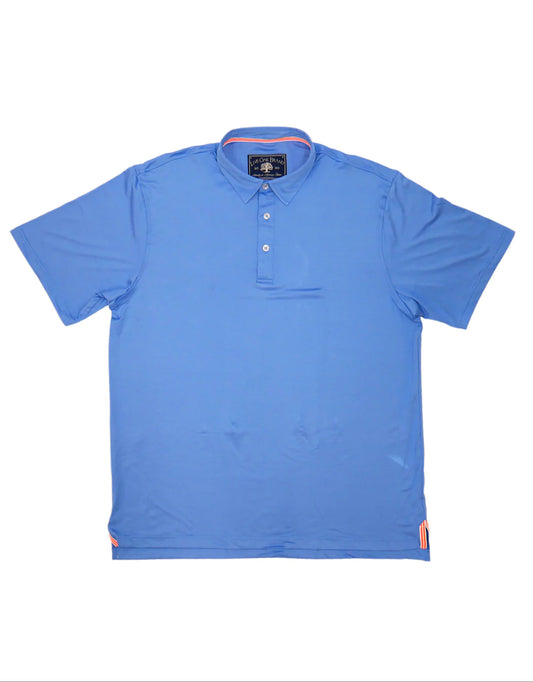 Carolina Blue Solid Performance Polo