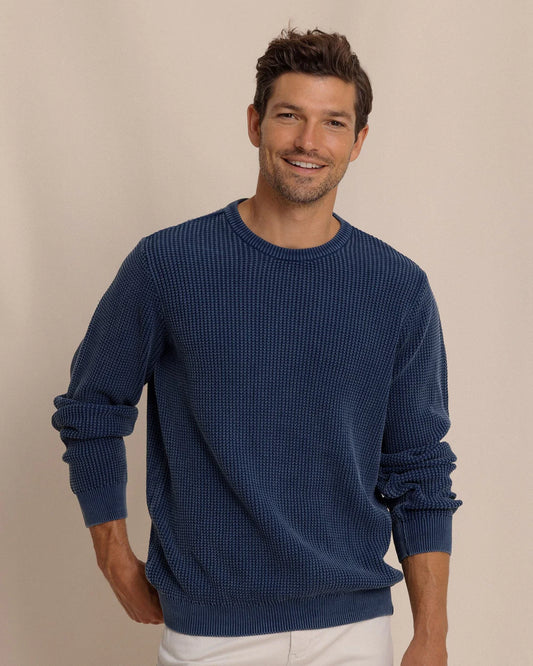 Carrington Crew Sweater | Dress Blue