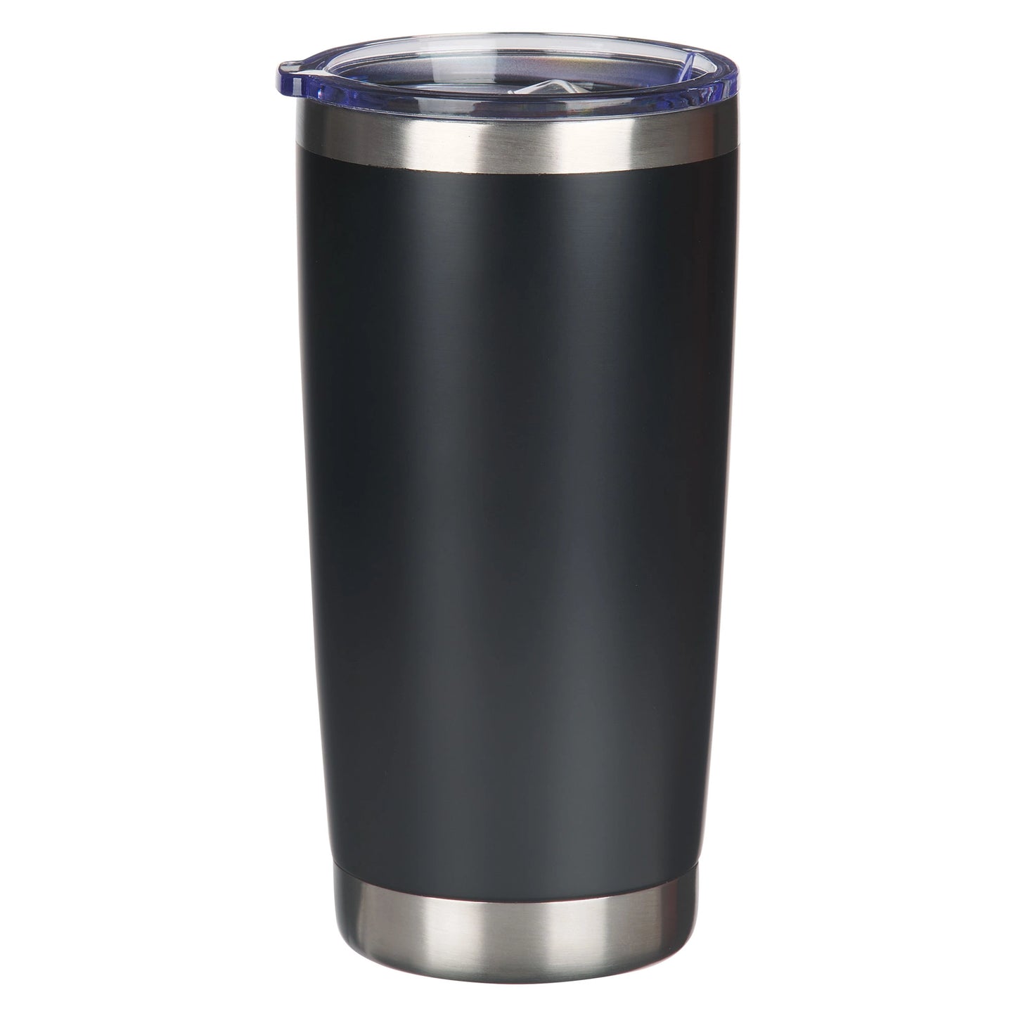 Stand Firm Black Travel Tumbler