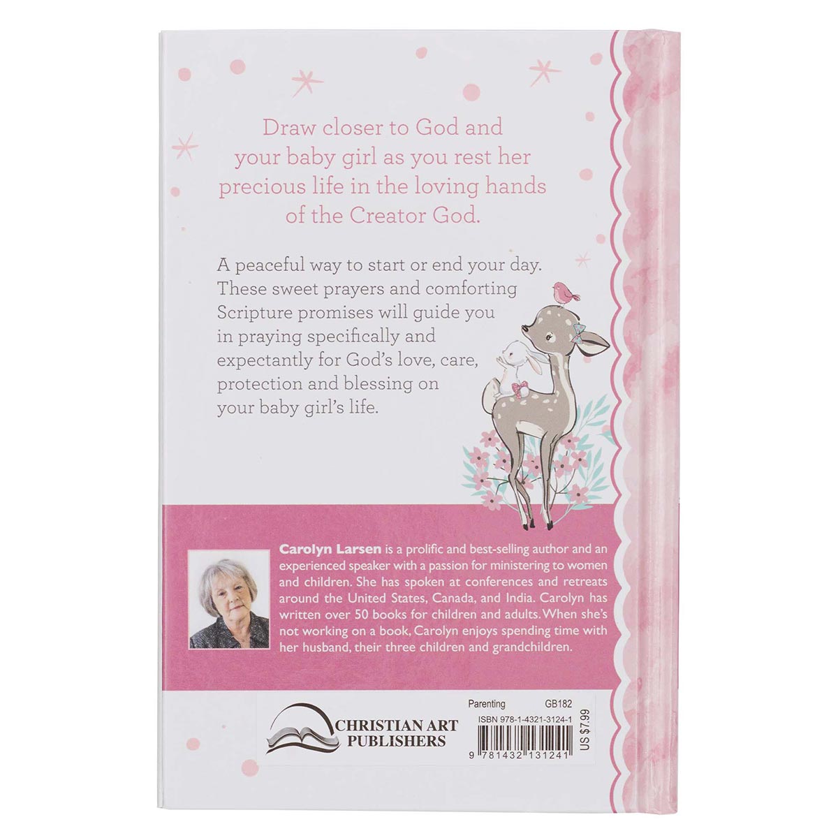 Prayers for My Baby Girl Hardcover Children's Book