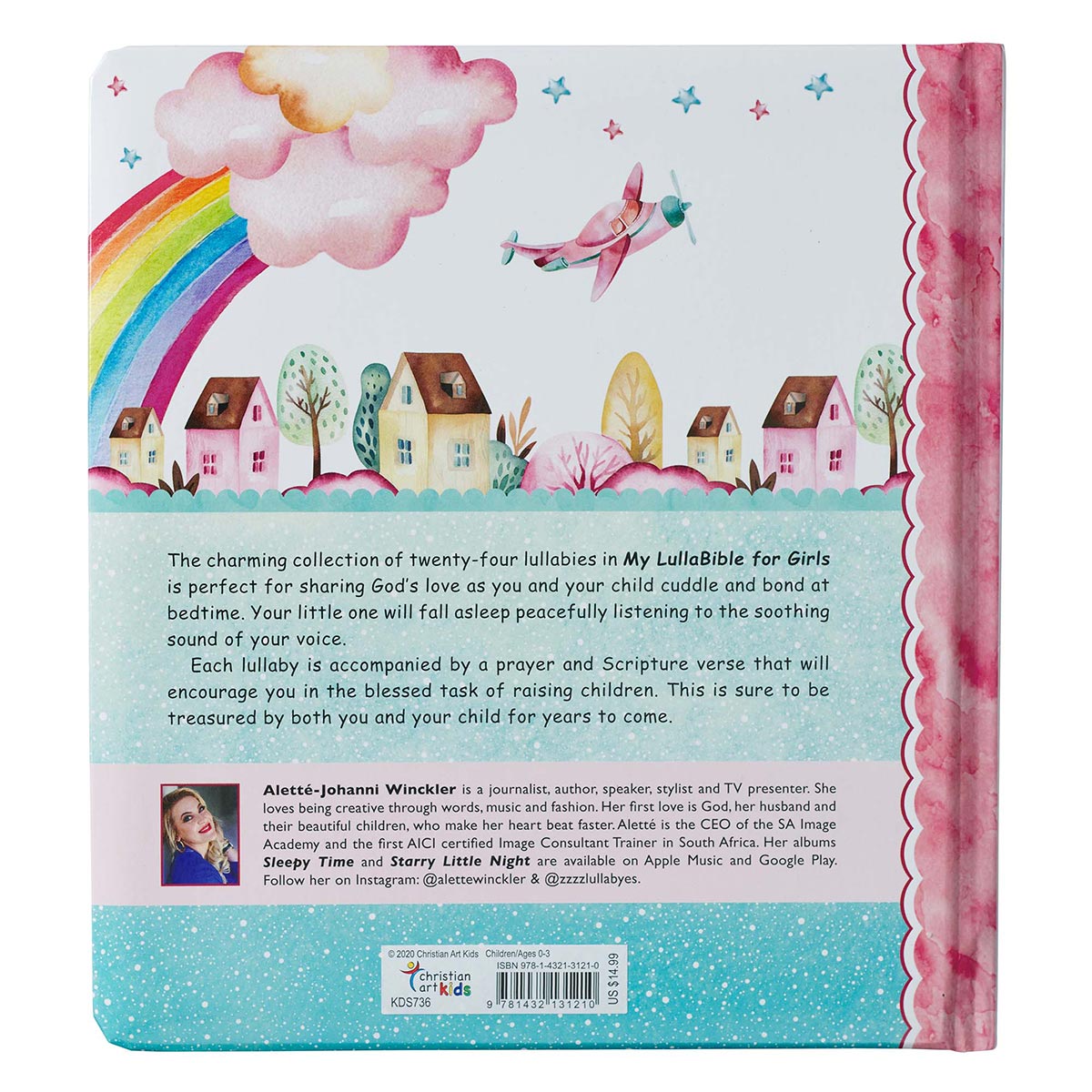 My LullaBible for Girls Hardcover Board Book for Children