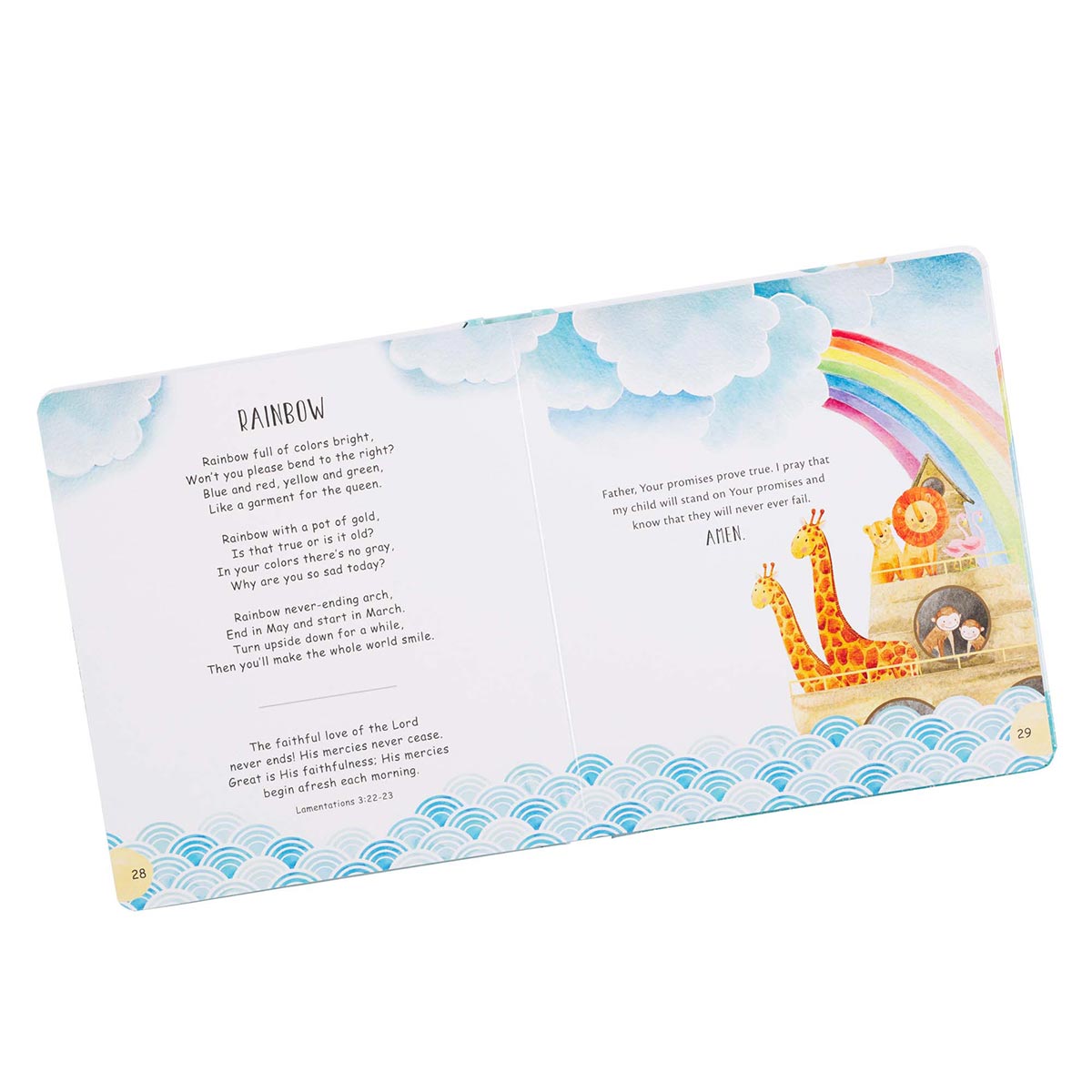 My LullaBible for Boys Hardcover Board Book for Children