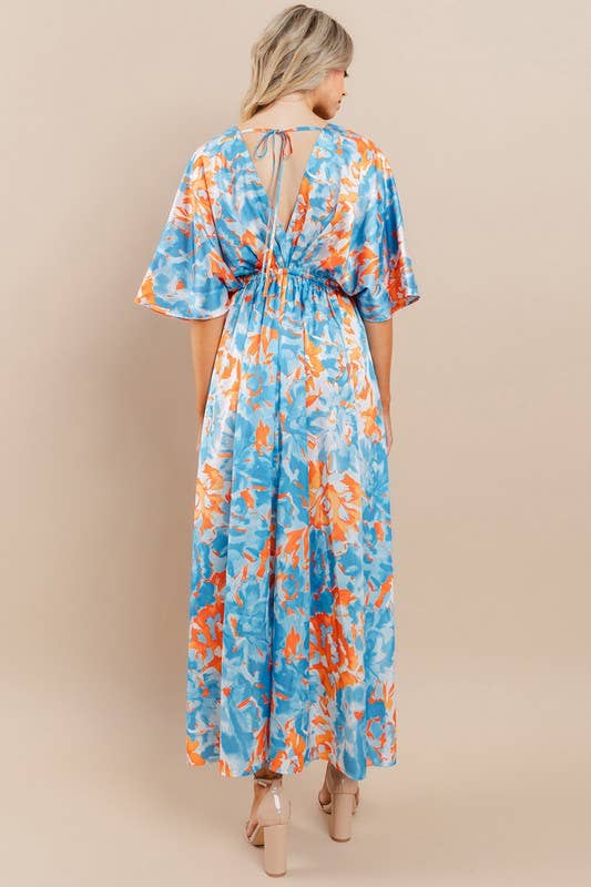 Through the Oceans Maxi Dress