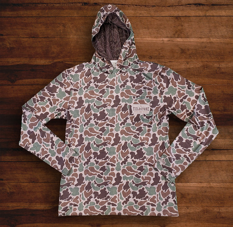 Dry-Fit Camo Light Weight Hoodie