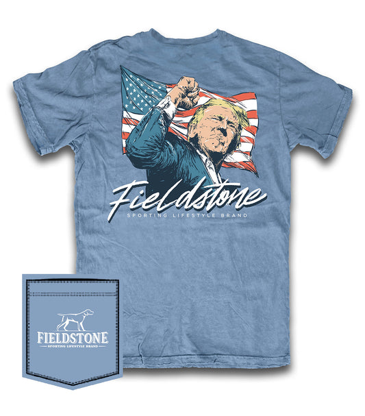 Trump Rally Tee - Blue