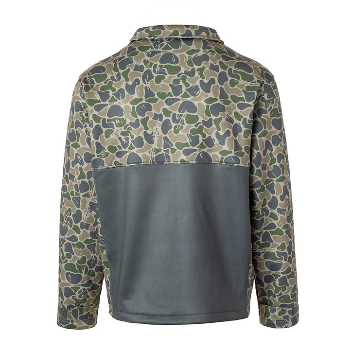 Backwoods Camo Quarter-Zip Fleece