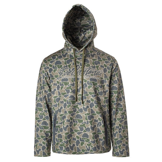 Backwoods Script Camo Hoodie