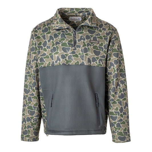 Backwoods Camo Quarter-Zip Fleece