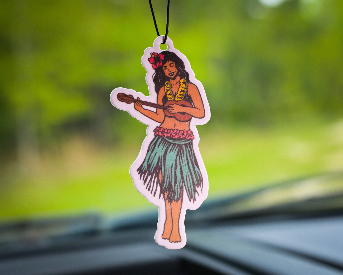 Hula Girl Air Freshener - Pineapple