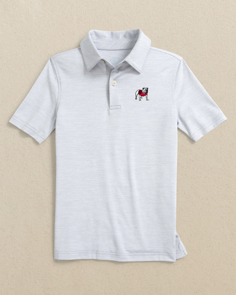 Georgia Bulldogs Driver Spacedye Polo | Slate