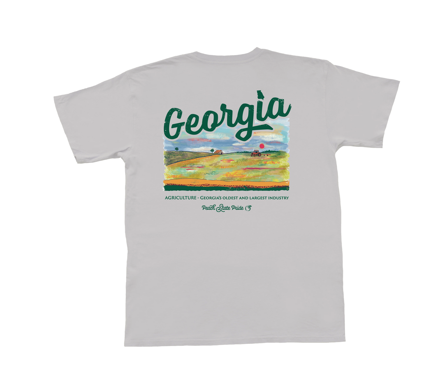 Georgia AG Short Sleeve Pocket Tee