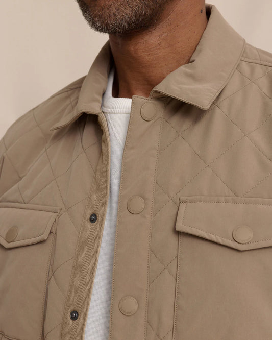 Grafton Quilted Jacket | Petrified Oak