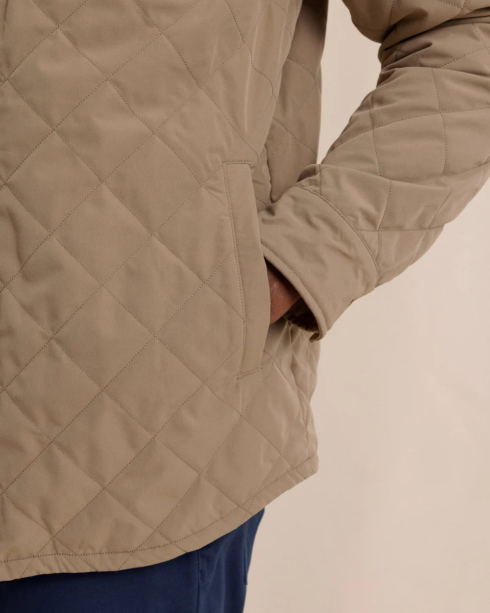Grafton Quilted Jacket | Petrified Oak