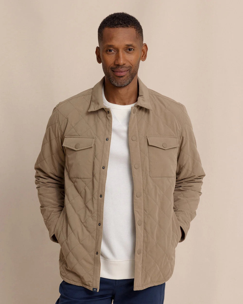 Grafton Quilted Jacket | Petrified Oak