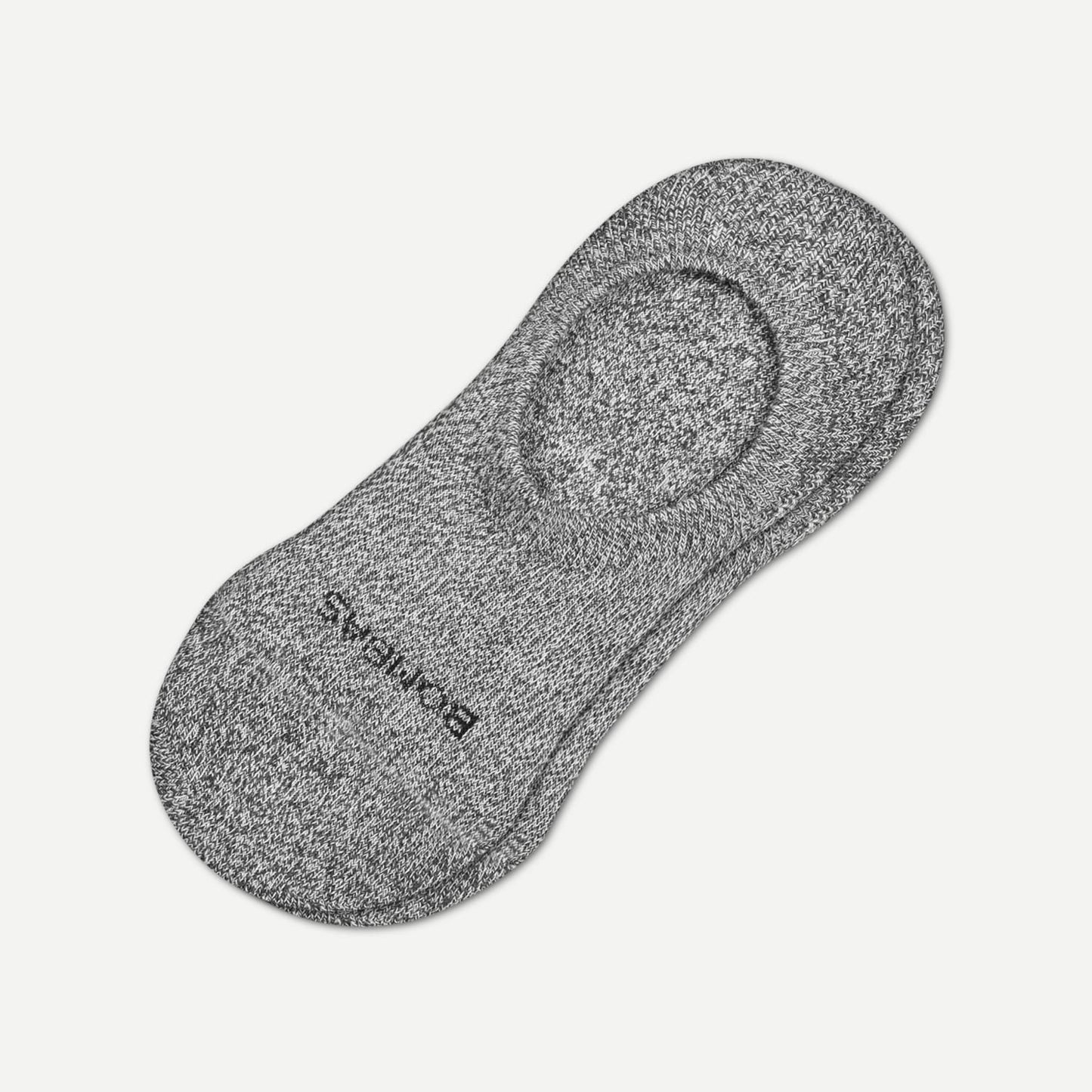 Gray Cushioned No Show Golf Socks