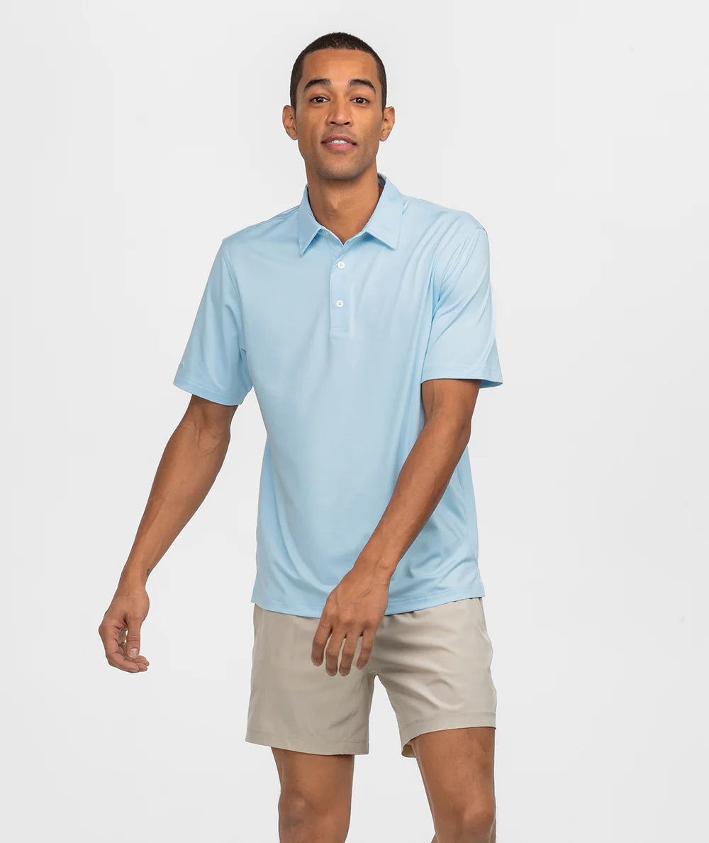 Grayton Heather Polo | Skyway