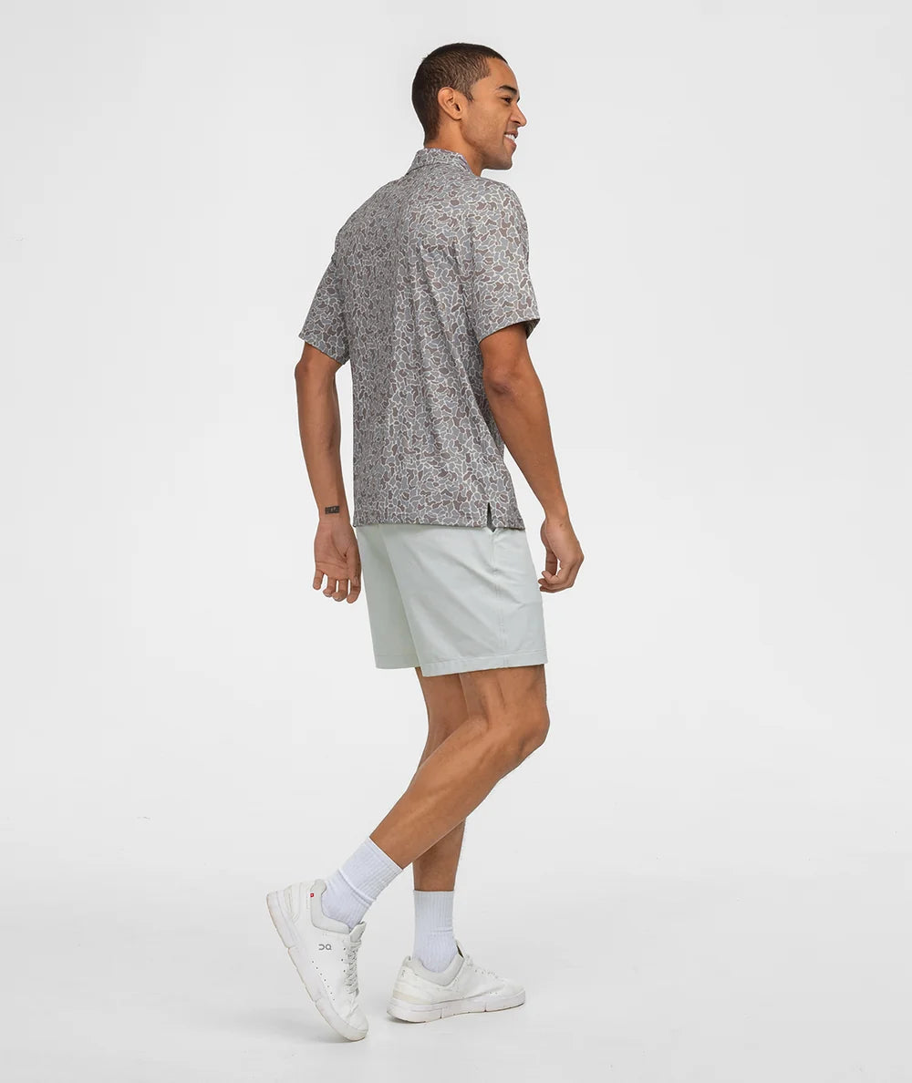 Hunters Hideaway Printed Polo | Ridgeline