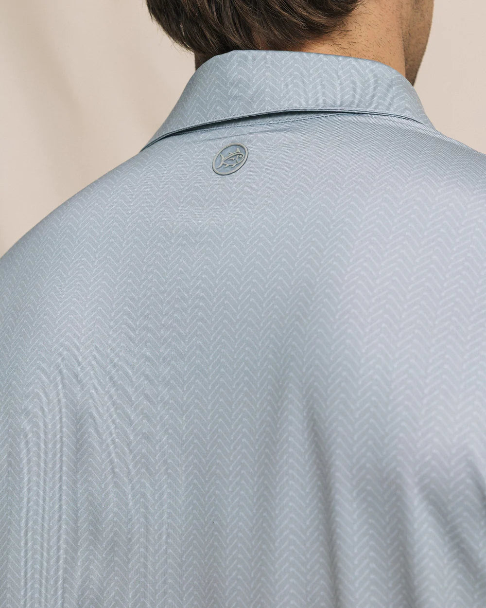 Driver Raise the Par Printed Polo | Steel