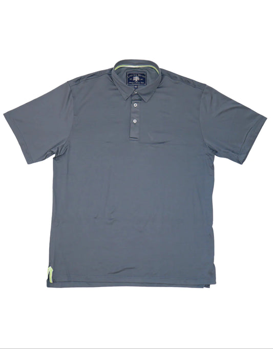 Slate Solid Performance Polo