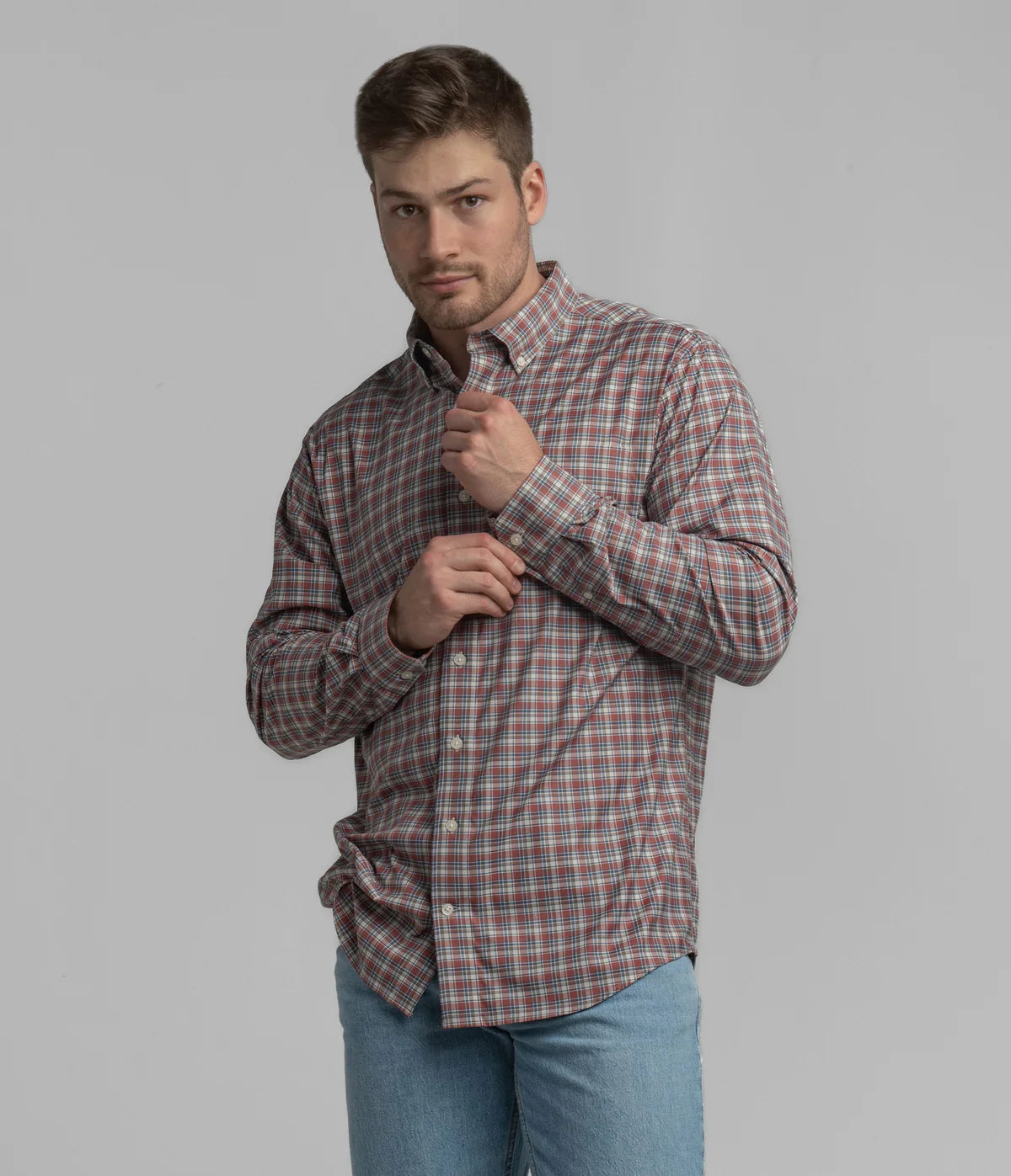 Hawthorne Plaid | Saddle