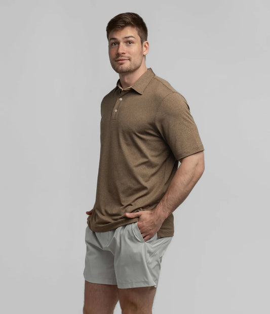 Grayton Heather Polo | Java