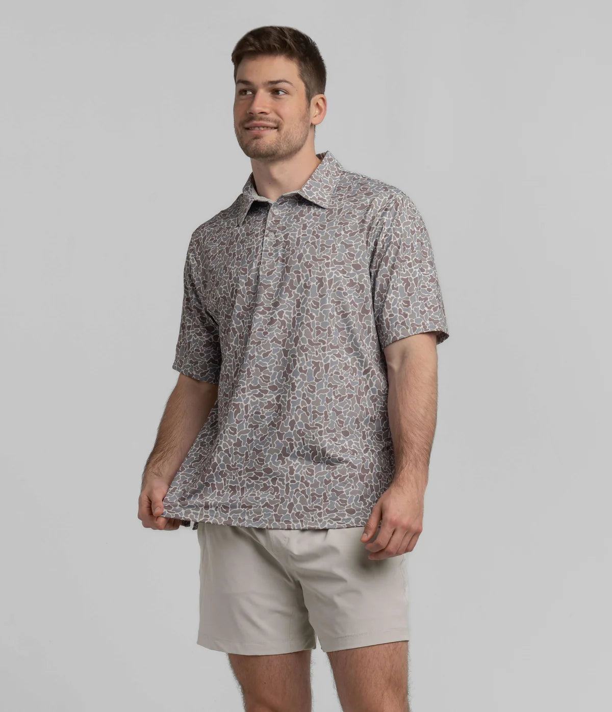 Hunter's Hideaway Printed Polo