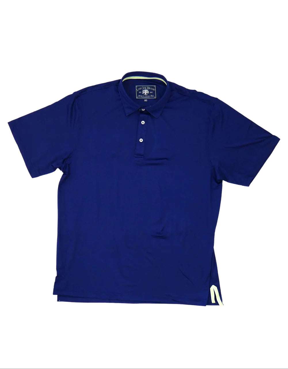 True Navy Solid Performance Polo