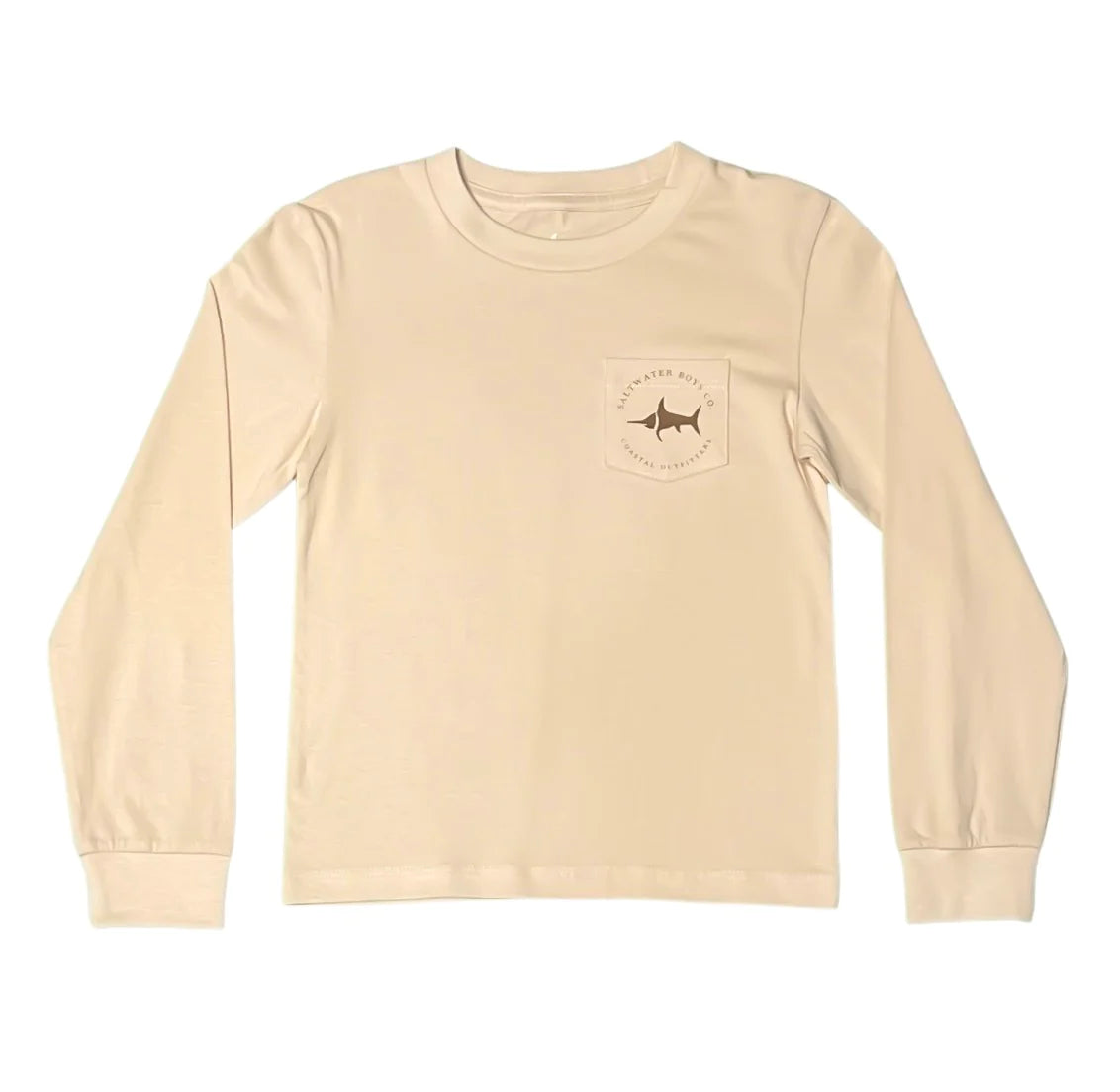 Youth Turkey Long Sleeve Graphic Tee - Sand