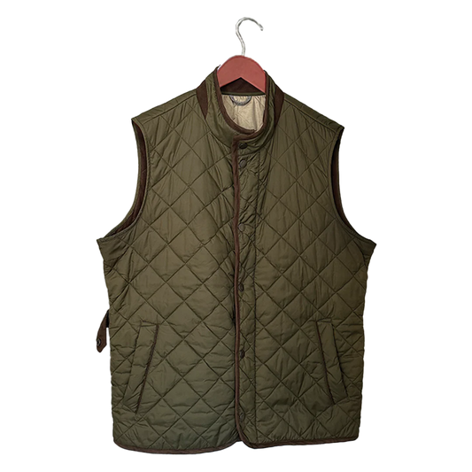 Classic Quilted Vest | Olive