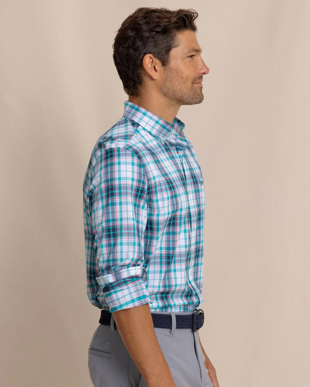 Willowbrook Plaid Intercoastal Sport Shirt